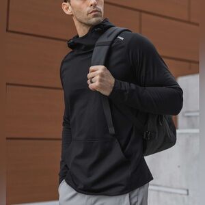 Unrl Crossover Hoodie II Mens XS Performance Pullover Athletic Black